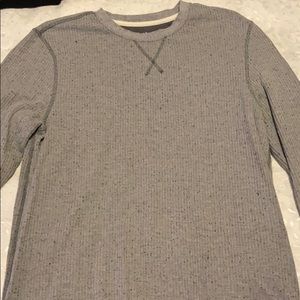 Mens George gray long sleeve